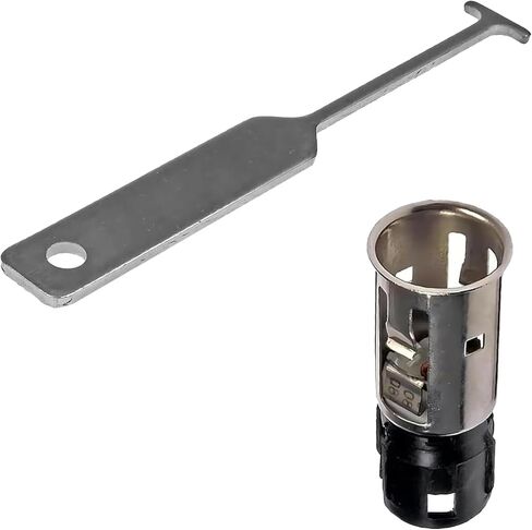 Car Cigarette Lighter Socket, Cigarette Lighter Splitter, Cigarette Lighter Base with Disassembly Tool, Replacement for 25776667 J42059 25774623, Universal for Most Car Models in Kuwait