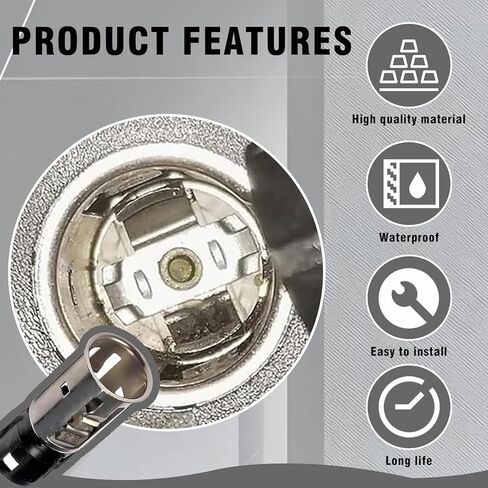 Car Cigarette Lighter Socket, Cigarette Lighter Splitter, Cigarette Lighter Base with Disassembly Tool, Replacement for 25776667 J42059 25774623, Universal for Most Car Models in Kuwait