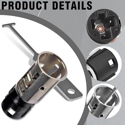 Car Cigarette Lighter Socket, Cigarette Lighter Splitter, Cigarette Lighter Base with Disassembly Tool, Replacement for 25776667 J42059 25774623, Universal for Most Car Models in Kuwait