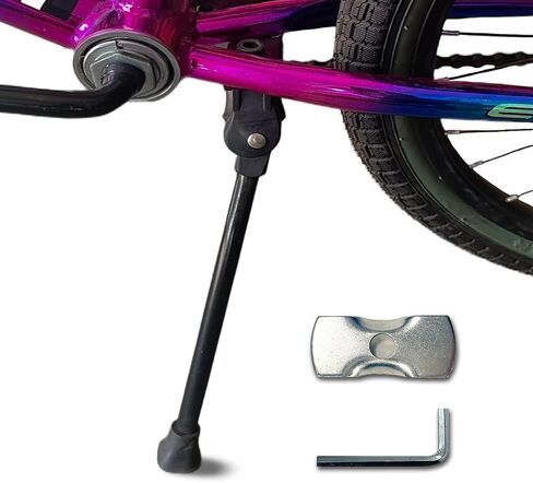 Bike Kickstand Unadjustable for Kids Bicycles Rear Kickstands Heavy-Duty Iron Bike Kick Stand for 16"-29" Wheel Girls and Boys Bike in Saudi Arabia