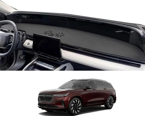 Fit for Lincoln Nautilus 2024,Dashboard Cover Pad Dash Mat Car Accessories Sunshade Protective Carpet LeftRudder in Kuwait