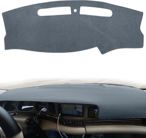 Dashboard Cover Custom Fit for Buick Lesabre 2000-2005 Without Head Up Display Dash Cover Mat Pad Carpet Protector(Dark Gray) in Saudi Arabia