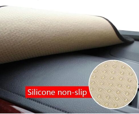 Car Dash Cover for Toyota Yaris L 2014-2019,Dashboard Cover Mat Center Console Sunshield Protector Pad Dash Board Cap Dash Mat Sunshade Dashboard Carpet in Saudi Arabia