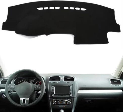 Fit for Volkswagen VW Golf GTI MK6 2010-2013,Car Dashboard Cover,Anti-Slip Dash Cover Mat,Dash Board Protector Cover Mat,Dash Mat,Car Supplies in Saudi Arabia