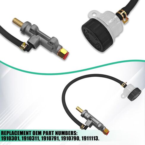 Rear Brake Master Cylinder for Polaris Sportsman Scrambler Magnum 250-800, Master Brake Cylinder Replace OEM 1910301 1910311 1910791 1910790 1911113 in Saudi Arabia