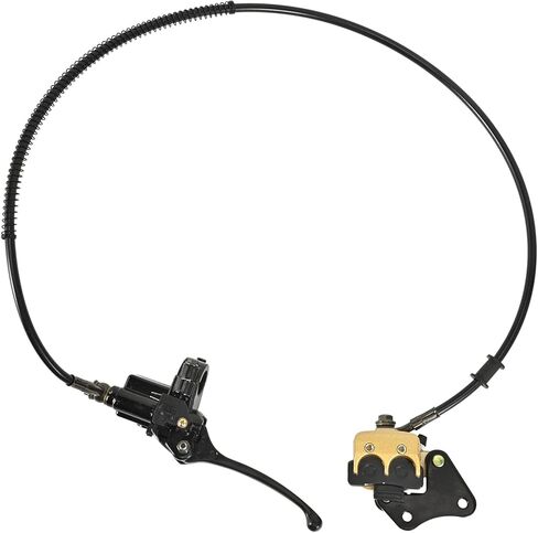 Trkimal Front Disc Brake Master Cylinder Caliper with Brake Pad Assembly Replacement for Chinese Dirt Bike Pit Bike 50cc 70cc 90cc 110cc 125cc (Front Master Cylinder) in Kuwait