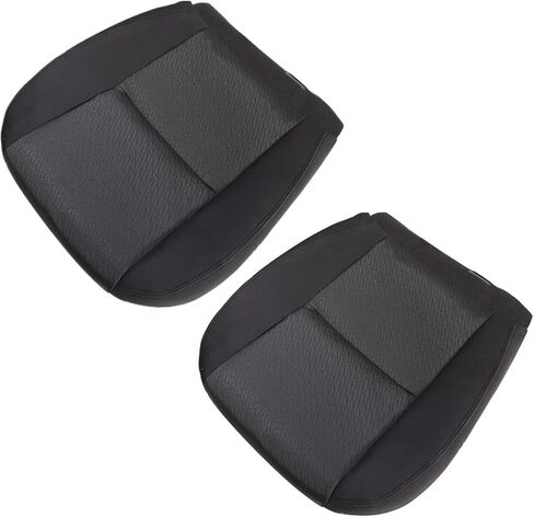 FZJDSD Black Driver & Passenger Side Bottom Replacement Cloth Seat Covers Compatible with Chevy Silverado Tahoe Suburban Avalanche GMC Sierra Yukon 2007 2008 2009 2010 2011 2012 2013 2014 in Kuwait