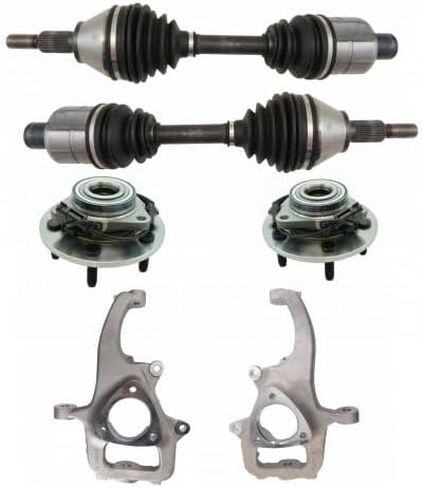 OEM-Equivalent Front 6 Piece Drivetrain Kit for Ram 1500/1500 Classic (2012-2021) 4WD in Kuwait
