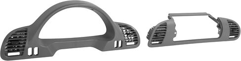 Dash Panel Trim Bezel Compatible with 2002-2006 Dodge Freightliner Sprinter 2500 3500 Replacement for 5104261AA 5104262AA ABS Plastic Textured Gray Left & Right Side in Kuwait