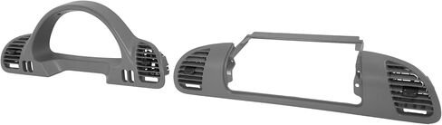 Dash Panel Trim Bezel Compatible with 2002-2006 Dodge Freightliner Sprinter 2500 3500 Replacement for 5104261AA 5104262AA ABS Plastic Textured Gray Left & Right Side in Kuwait