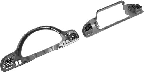 Dash Panel Trim Bezel Compatible with 2002-2006 Dodge Freightliner Sprinter 2500 3500 Replacement for 5104261AA 5104262AA ABS Plastic Textured Gray Left & Right Side in Kuwait