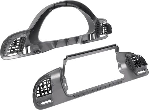 Dash Panel Trim Bezel Compatible with 2002-2006 Dodge Freightliner Sprinter 2500 3500 Replacement for 5104261AA 5104262AA ABS Plastic Textured Gray Left & Right Side in Kuwait