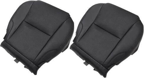 NLQR Front Driver and Passenger Side Bottom Replacement Seat Covers Microfiber Leather Black Compatible with Lexus IS250 IS350 2006 2007 2008 2009 2010 2011 2012 2013 in Kuwait