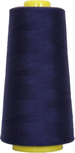 خيط سيرجر بوليستر Threadart - 2750 ياردة 40/2 - أبيض - 56 لونًا متاحًا - 4 حزمة مخروطية in Kuwait