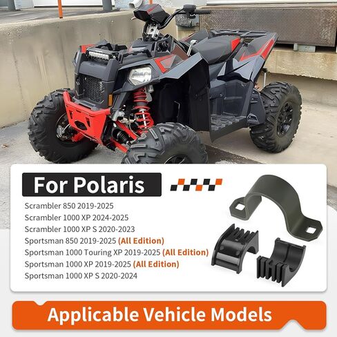 Steering Post Weld Sway Bar Bushing w/Strap Bracket For Polaris Scrambler Sportsman 850 1000 XP S 2019-2025 5262582 5450101 in Kuwait