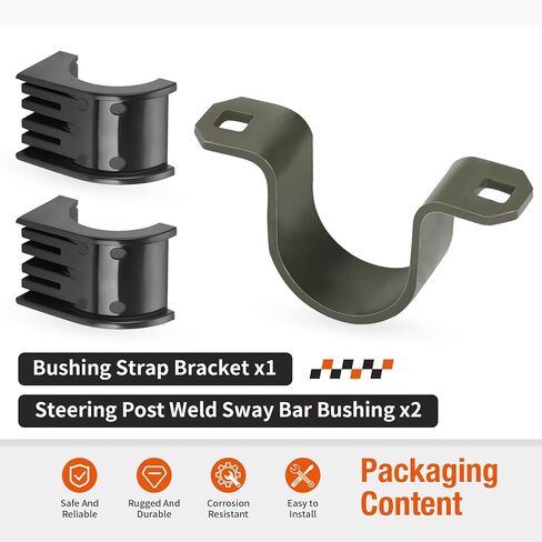Steering Post Weld Sway Bar Bushing w/Strap Bracket For Polaris Scrambler Sportsman 850 1000 XP S 2019-2025 5262582 5450101 in Kuwait