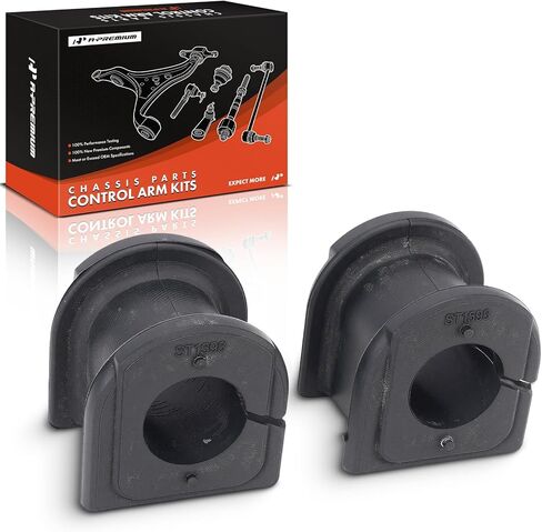 A-Premium 2 × مجموعة جلبة قضيب Sway من الأمام إلى الإطار، متوافقة مع Lexus LS400 1995-1997، LS430 2004-2006 in Kuwait