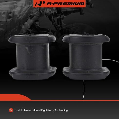 A-Premium 2 × مجموعة جلبة قضيب Sway من الأمام إلى الإطار، متوافقة مع Lexus LS400 1995-1997، LS430 2004-2006 in Kuwait