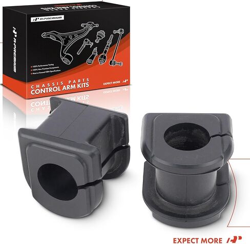 A-Premium 2 × مجموعة جلبة قضيب Sway من الأمام إلى الإطار، متوافقة مع Lexus LS400 1995-1997، LS430 2004-2006 in Kuwait