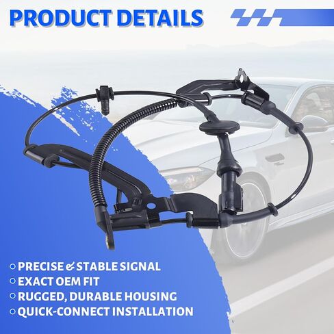 2PCS Front Left & Right ABS Wheel Speed Sensor Compatible with Ford Escape 2009-2012, Fit for Mazda Tribute 2010-2011, Fit for Mercury Mariner 2009-2011, Replace# 9L8Z2C204A, ALS1875 in Saudi Arabia