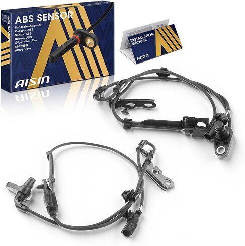 AISIN AFTERMARKET BSAZ-01815 Set of 2 Front Left and Right ABS Wheel Speed Sensor - Compatible with Toyota Corolla 2009-2019, Matrix 2009-2014, Pontiac Vibe 2009 2010 in Saudi Arabia