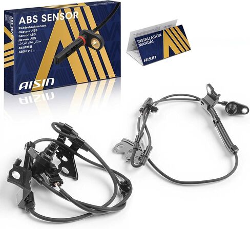 AISIN AFTERMARKET BSAZ-01815 Set of 2 Front Left and Right ABS Wheel Speed Sensor - Compatible with Toyota Corolla 2009-2019, Matrix 2009-2014, Pontiac Vibe 2009 2010 in Saudi Arabia