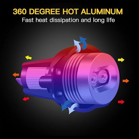 2PCS White Angel Eyes Halo Ring Marker Lights Bulbs Canbus For BMW E90 E91 2006-2008 2009-2012 3 Series 325i 328i 335i 330i 330xi 335i 335xi 335i xDrive Car Accessories in Saudi Arabia
