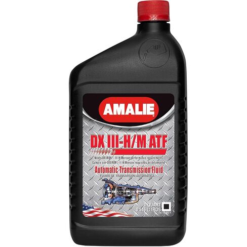 AMALIE DX-III H/M Automatic Transmission Fluid (160-72834-25) 5 Gallon Pail | Made in USA in Saudi Arabia