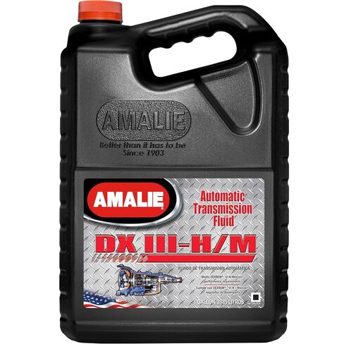 AMALIE DX-III H/M Automatic Transmission Fluid (160-72834-25) 5 Gallon Pail | Made in USA in Saudi Arabia