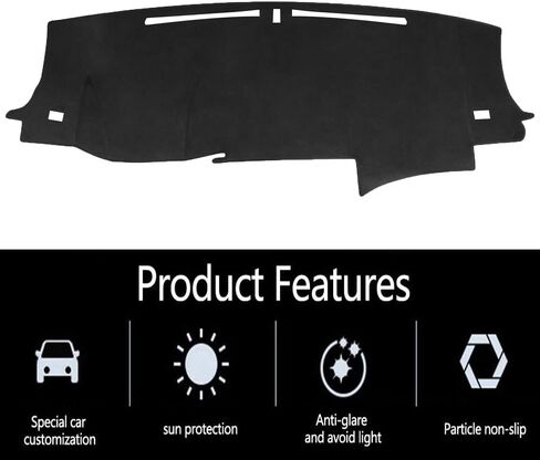 Dashboard Covers Mat for Honda Pilot 2016-2022,Microfiber Suede Car Dash Board Cover,Dashboard Protecter Cover,Car Dashboard Cover Pad,Microfiber Suede in Saudi Arabia
