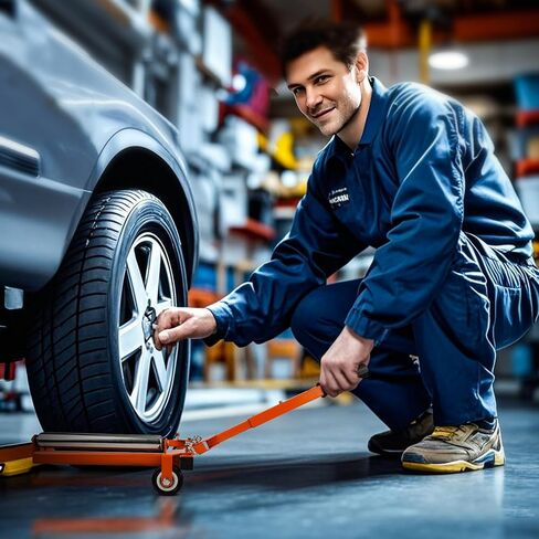 Tire Dolly，Foldable Adjustable Width Tire Dolly，tire mounting Tools，Tire Jack in Saudi Arabia