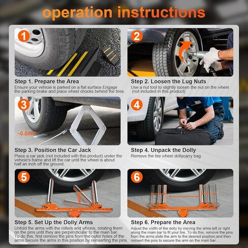 Tire Dolly，Foldable Adjustable Width Tire Dolly，tire mounting Tools，Tire Jack in Saudi Arabia