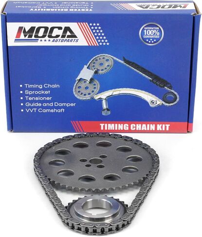 طقم سلسلة التوقيت MOCA مناسب 1999-2007 لسيارة شيفروليه إكسبريس 1500 4.3L & 1999-2005 لسيارة GMC Jimmy 4.3L & 1999-2001 لسيارة Oldsmobile Bravada 4.3L & 1999-2005 لسيارة GMC Safari 4.3L in Kuwait