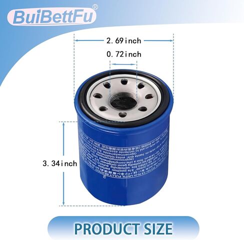15400-PLM-A01 Engine Oil Filters 15400-PLM-A02 Compatible with Hon-Da GX610 GX630 GX660 GX670 GX690 GXV340 GXV390 GXV610 GXV630 GXV660 GXV670 GXV690 Engines Replace 15400-ZJ1-004 15400-P0H-305PE in Saudi Arabia