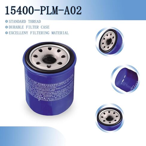 15400-PLM-A01 Engine Oil Filters 15400-PLM-A02 Compatible with Hon-Da GX610 GX630 GX660 GX670 GX690 GXV340 GXV390 GXV610 GXV630 GXV660 GXV670 GXV690 Engines Replace 15400-ZJ1-004 15400-P0H-305PE in Saudi Arabia