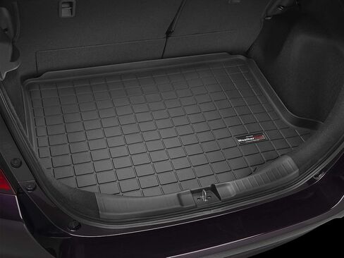 بطانة صندوق السيارة من WeatherTech لسيارة Honda Fit، خلف الصف الثاني (40730)، أسود in Kuwait