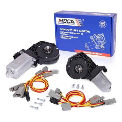 محرك رفع نافذة الطاقة MOCA 2X يناسب Ford 1981-1995 F150، 1981-1995 F250، 1981-1995 F350، لينكولن 1966-1983 كونتيننتال، 1966-1987 كونتيننتال، لميركوري 1965-1972 كولوني بارك in Kuwait