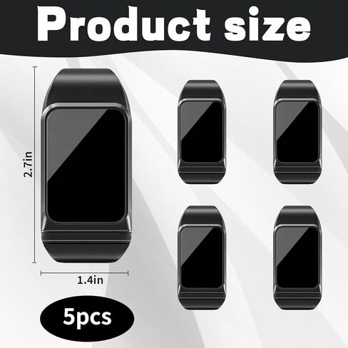 5 Visor Sunglass Holder for Car, Car Sunglass Holder for Secure Storage, ABS Material with Non-Slip Pad for Easy Installation in Saudi Arabia
