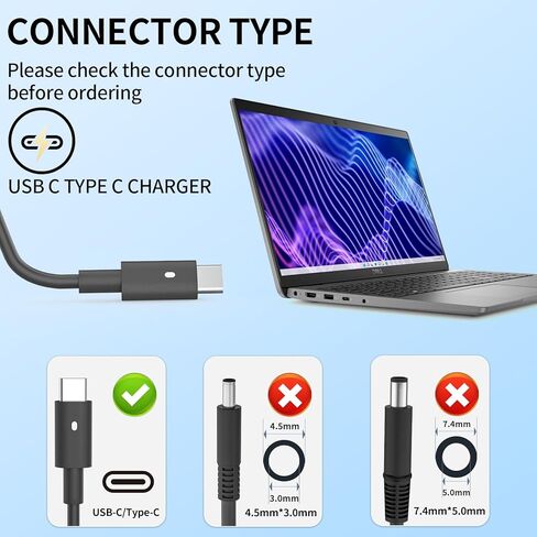 PA-4E Genuine 130W Charger Fit for Dell XPS 15 L502X L501X 17 L702x Dell Inspiron 15 7000 7559 LA130PM121 DA130PE1-00 JU012 CM161 19.5V 6.7A 7.4mm AC Power Adapter Laptop Charger in Kuwait