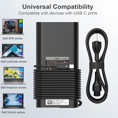 PA-4E Genuine 130W Charger Fit for Dell XPS 15 L502X L501X 17 L702x Dell Inspiron 15 7000 7559 LA130PM121 DA130PE1-00 JU012 CM161 19.5V 6.7A 7.4mm AC Power Adapter Laptop Charger in Kuwait