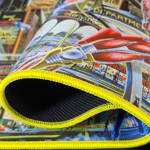 Subsonic - لوحة ماوس Iron Maiden XXL مقاس 90 × 40 سم - وسادة مكتب مع قاعدة مضادة للانزلاق، لوحة ماوس للألعاب - مرخصة رسميًا in Kuwait