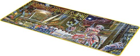 Subsonic - لوحة ماوس Iron Maiden XXL مقاس 90 × 40 سم - وسادة مكتب مع قاعدة مضادة للانزلاق، لوحة ماوس للألعاب - مرخصة رسميًا in Kuwait