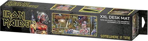 Subsonic - لوحة ماوس Iron Maiden XXL مقاس 90 × 40 سم - وسادة مكتب مع قاعدة مضادة للانزلاق، لوحة ماوس للألعاب - مرخصة رسميًا in Kuwait