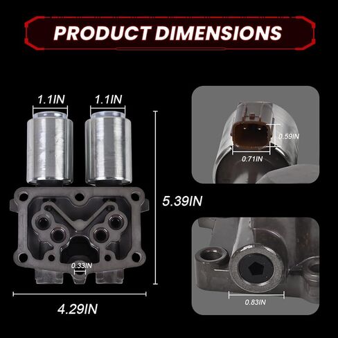28260-RPC-004 ناقل الحركة المزدوج الخطي اللولبي المتوافق مع 2006-2011 Honda Civic 1.8L L4 2007 2008 Honda Fit 1.5L L4 يستبدل 28260RPC004 in Kuwait