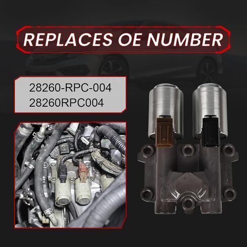 28260-RPC-004 ناقل الحركة المزدوج الخطي اللولبي المتوافق مع 2006-2011 Honda Civic 1.8L L4 2007 2008 Honda Fit 1.5L L4 يستبدل 28260RPC004 in Kuwait