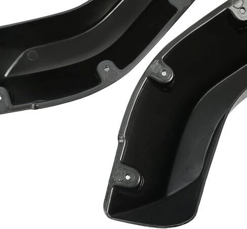 HECASA Fender Flares متوافقة مع 2008-2010 Polaris RZR 800 S/RZR 4 800 ملحقات الأقواس الأمامية الخلفية مجموعة واقيات الطين 4 قطع باللون الأسود in Kuwait