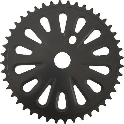 New Black 2'' Bicycle Wide Crank Sprocket Wide Pedal Crank Kit Part 44T Sprocket Only in Saudi Arabia
