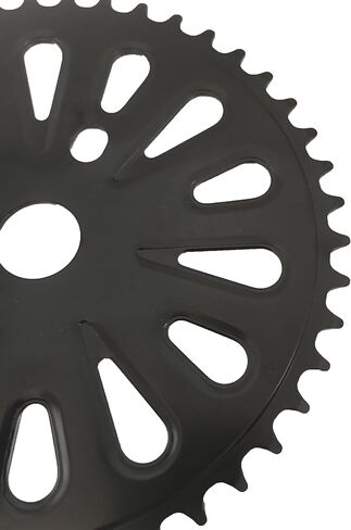 New Black 2'' Bicycle Wide Crank Sprocket Wide Pedal Crank Kit Part 44T Sprocket Only in Saudi Arabia