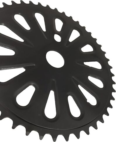 New Black 2'' Bicycle Wide Crank Sprocket Wide Pedal Crank Kit Part 44T Sprocket Only in Saudi Arabia
