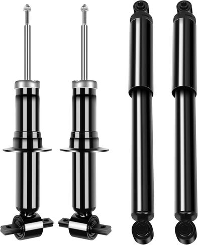 SCITOO Full Set Shocks for Silverado 1500, Shocks Absorbers and Struts Fits 2007 2008 2009 2010 2011 2012 2013 for Chevy Silverado 1500,2007 2008 2009 2010 2011 2012 2013 for GMC Sierra 1500 in Kuwait
